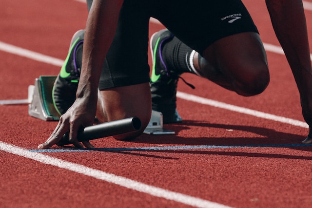 Track and field athlete